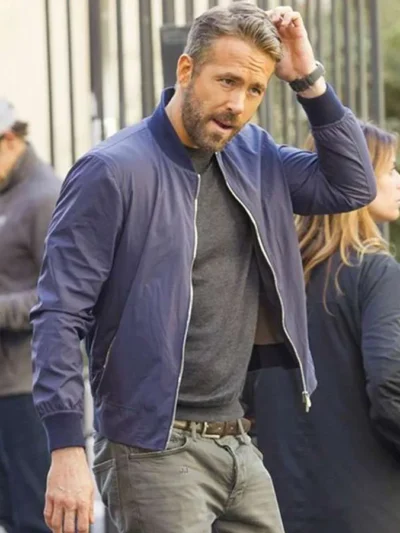 Ryan Reynolds 6 Underground Bomber Jacket