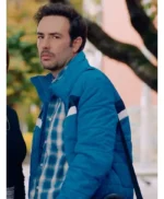 Until Money Do Us Part Rafael Mendez Blue Puffer Jacket