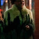 Sex/Life Sasha Snow Fur Coat