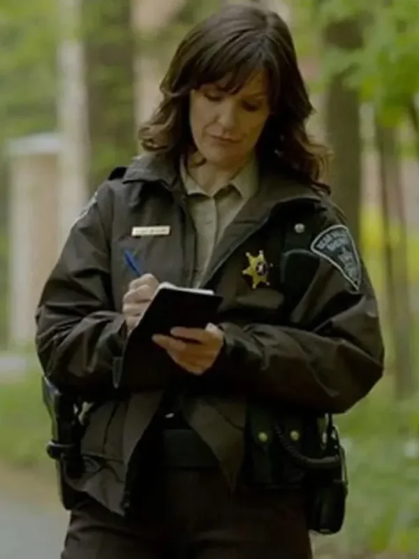 Sheriff Karen Morgan Bitten Brown Jacket