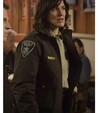 Sheriff Karen Morgan Bitten Brown Jacket