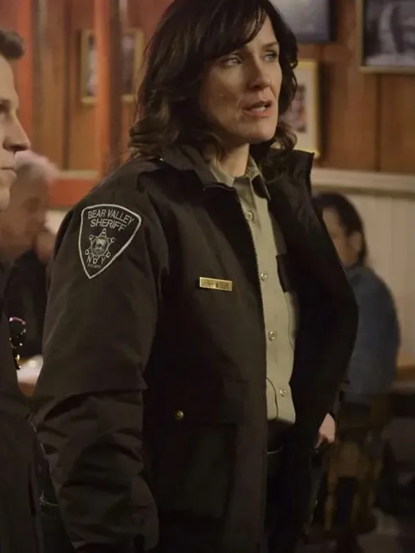 Sheriff Karen Morgan Bitten Brown Jacket