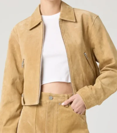 Sheryll Barnes FBI Most Wanted S06 Brown Suede Jacket