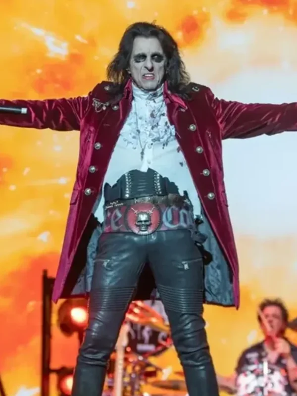 Alice Cooper Hollywood Vampires Velvet Coat