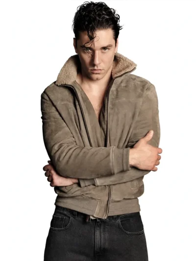 Belmont Cameli VMAN 2026 Suede Jacket