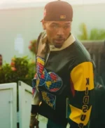 KidSuper McDonald Chris Brown Moto Jacket