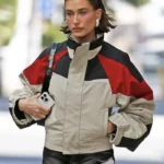 LA Hailey Bieber Shrunken Sports Jacket