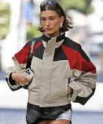 LA Hailey Bieber Shrunken Sports Jacket