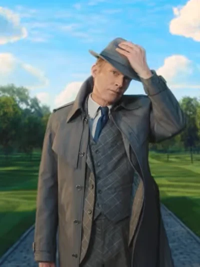 Visionquest S01 Paul Bettany Grey Trench Coat