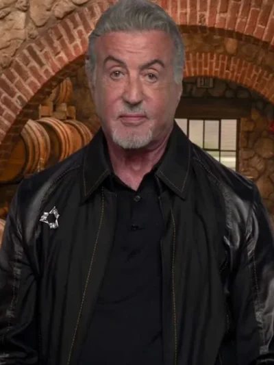 Sylvester Stallone Tulsa King S03 Black Jacket