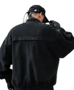 Tommy Brown Hitmakers Black Denim Jacket