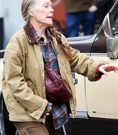 Sissy Spacek Dying for Sex Brown Cotton Jacket