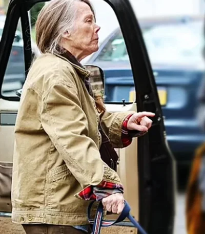 Sissy Spacek Dying for Sex Brown Cotton Jacket