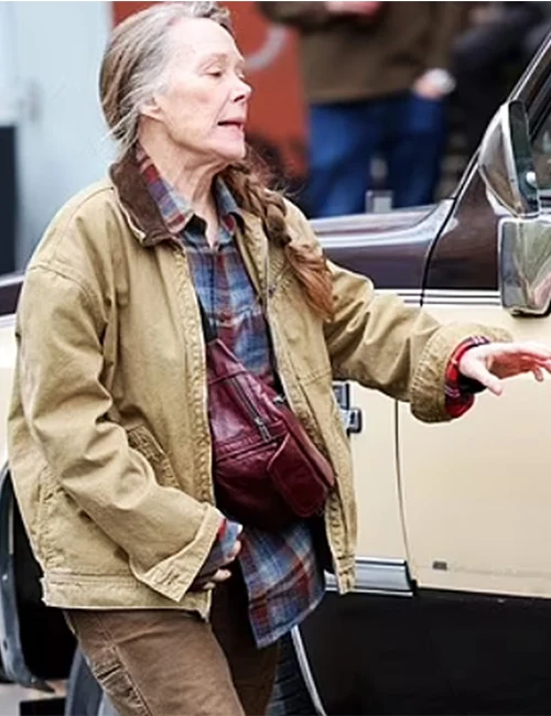 Sissy Spacek Dying for Sex Brown Cotton Jacket Sissy Spacek Dying for Sex Brown Cotton Jacket