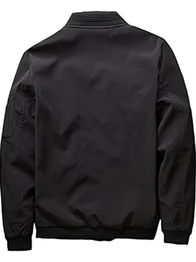 Slim Fit Lightweight Casual Bomber Jacket