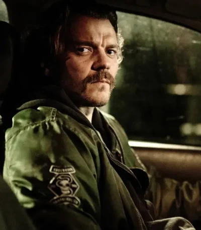 Snake Killer Pilou Asbæk Green Bomber Jacket