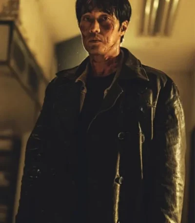 So Ji-Seob Mercy for None S01 Black Leather Coat