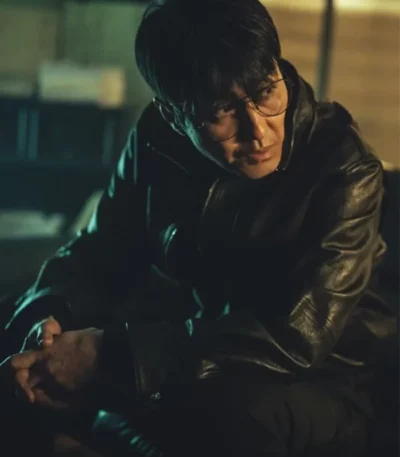 So Ji-Seob Mercy for None S01 Black Leather Jacket