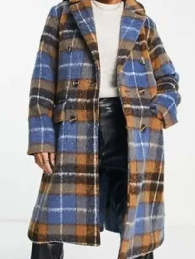 Starstruck S03 Jessie Plaid Coat