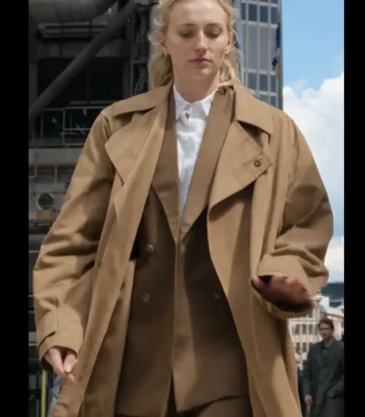 Steal 2026 Sophie Turner Trench Coat