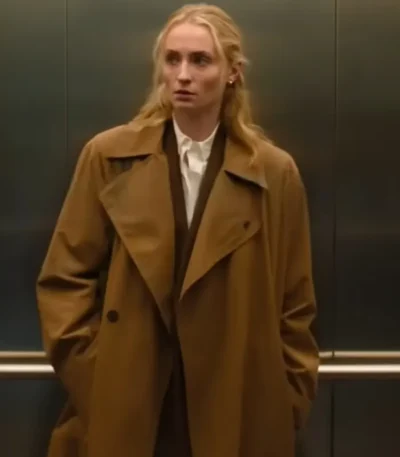 Steal 2026 Sophie Turner Trench Coat