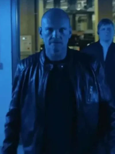 Steal Sniper Black Leather Jacket