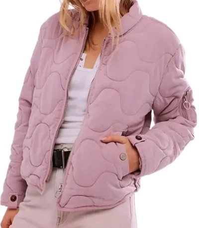 Stephanie Arcila Fire Country S03 Quilted Jacket