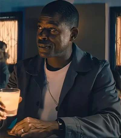 Sterling K. Brown Paradise Grey Cotton Jacket