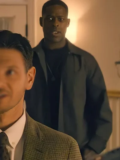 Sterling K. Brown Paradise Grey Cotton Jacket