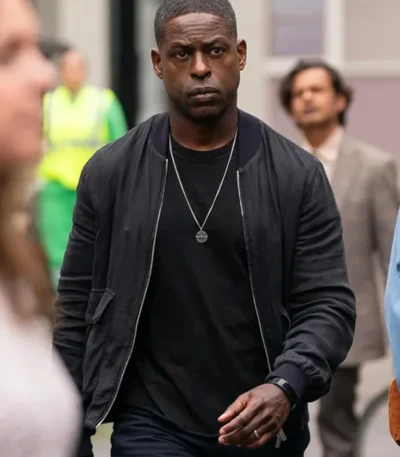 Sterling K. Brown Paradise S01 Black Jacket