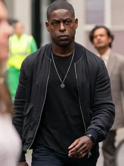 Sterling K. Brown Paradise S01 Black Jacket