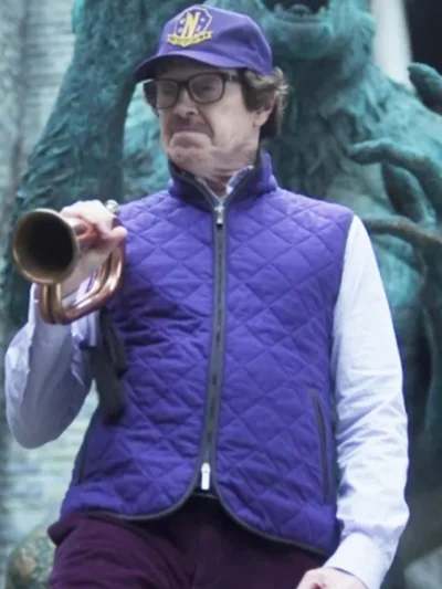 Steve Buscemi Wednesday S02 Quilted Vest