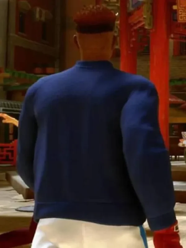 Street Fighter 6 Blue Track Jacket