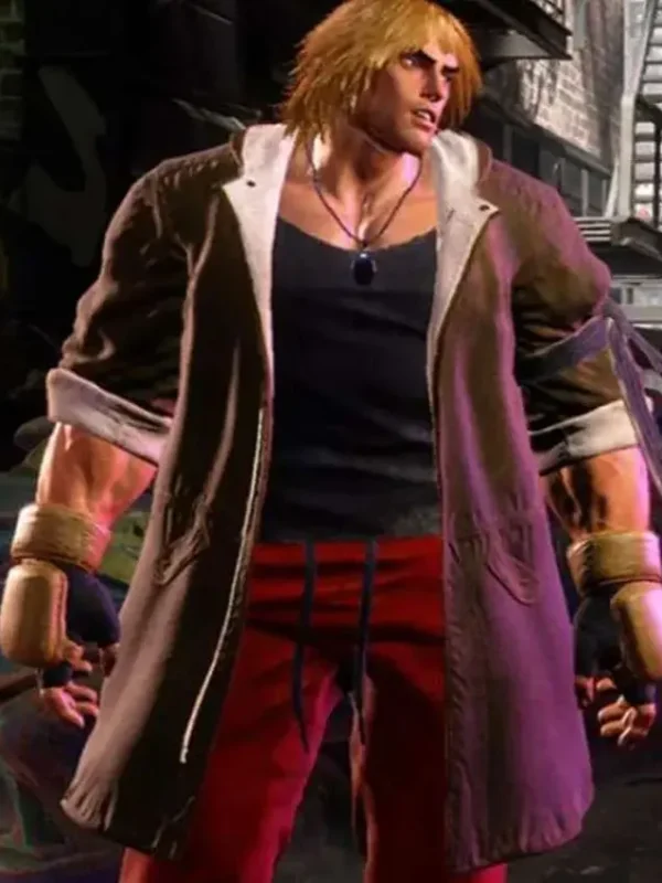 Street Fighter 6 Ken Brown Coat