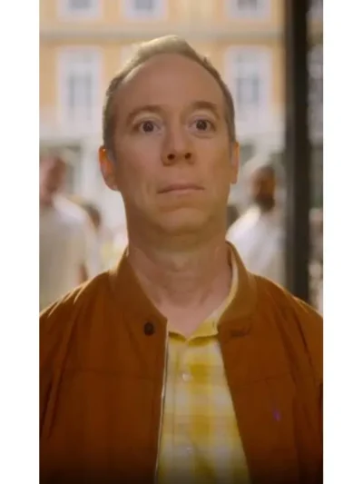 Stuart Fails to Save the Universe Stuart Bloom Brown Jacket