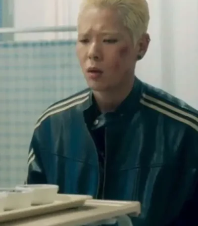 Study Group Kim Soon-cheol Leather Jacket