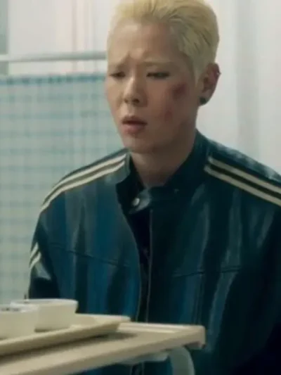 Study Group Kim Soon-cheol Leather Jacket