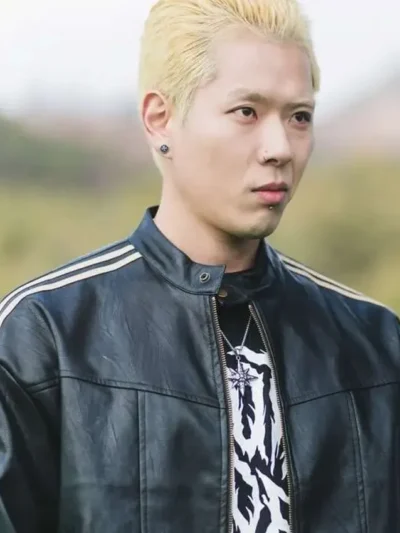 Study Group Kim Soon-cheol Leather Jacket