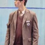 Study Group Yoon Ga-min Brown Blazer