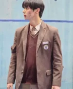 Study Group Yoon Ga-min Brown Blazer