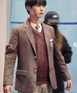 Study Group Yoon Ga-min Brown Blazer