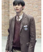 Study Group Yoon Ga-min Brown Blazer