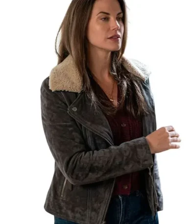 Sullivans Crossing Sedona Jones Grey Suede Jacket