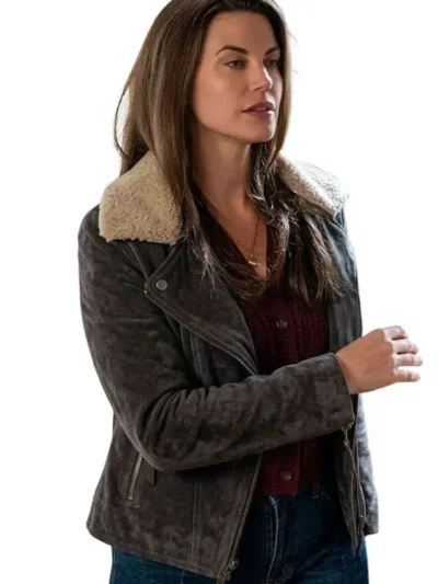 Sullivans Crossing Sedona Jones Grey Suede Jacket
