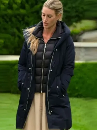 Sydnee Falkner Million Dollar Secret S01 Blue Puffer Jacket