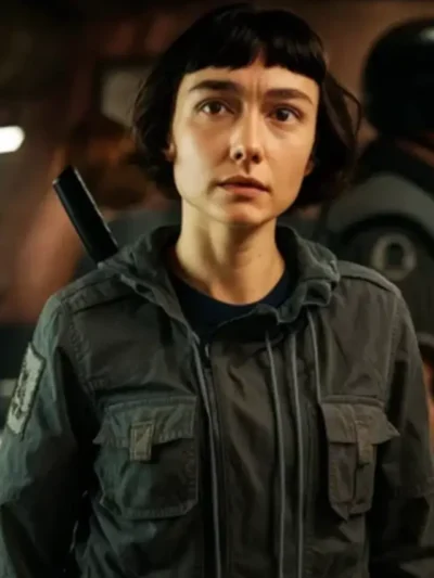 Sydney Chandler Alien Earth S01 Black Jacket