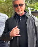 Sylvester Stallone Tulsa King S03 Black Jacket