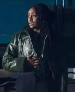 Talamasca The Secret Order Soledad Green Leather Jacket