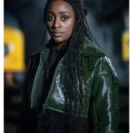 Talamasca The Secret Order Soledad Green Leather Jacket