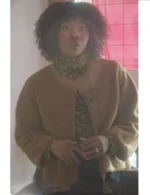 Tamera Tomakili Happy Face S01 Sherpa Jacket